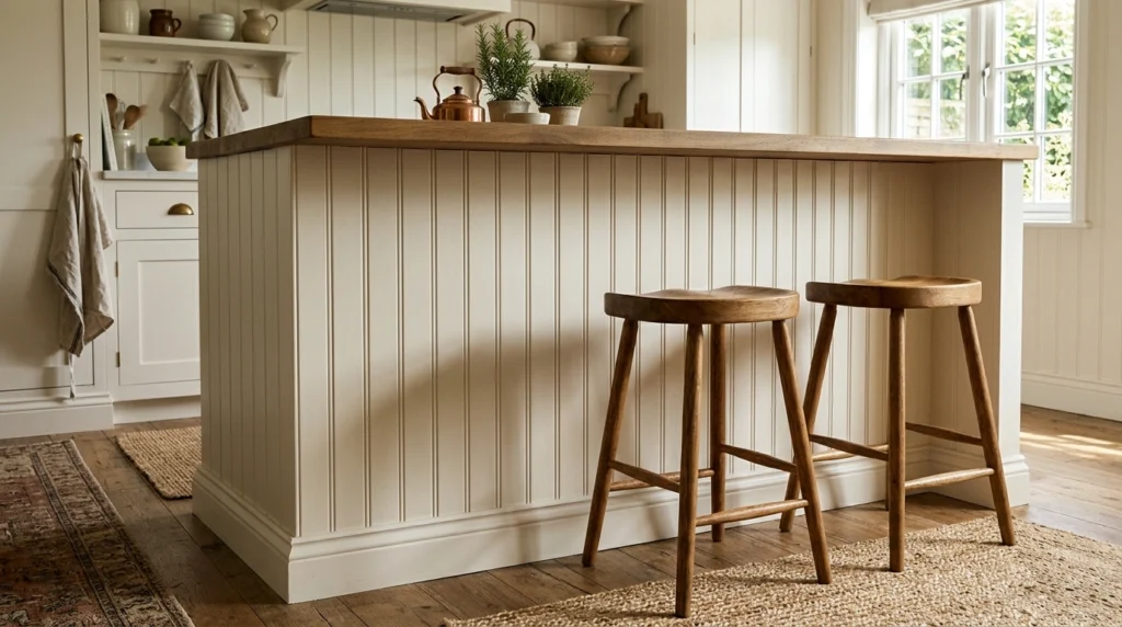 13. Shiplap or Beadboard Walls to Add Depth and Subtle Shadows