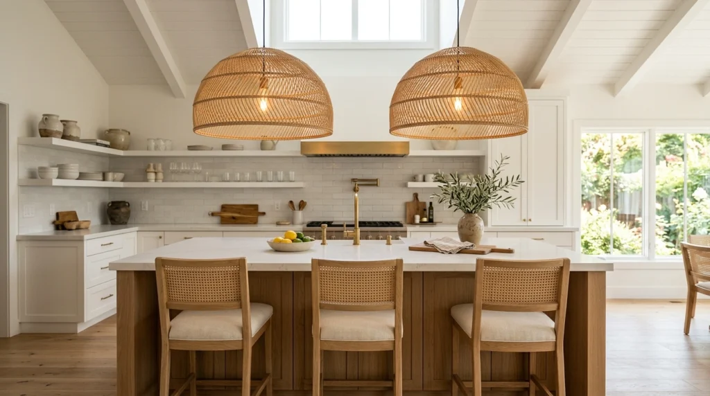 14. The Statement Woven Pendant Lights