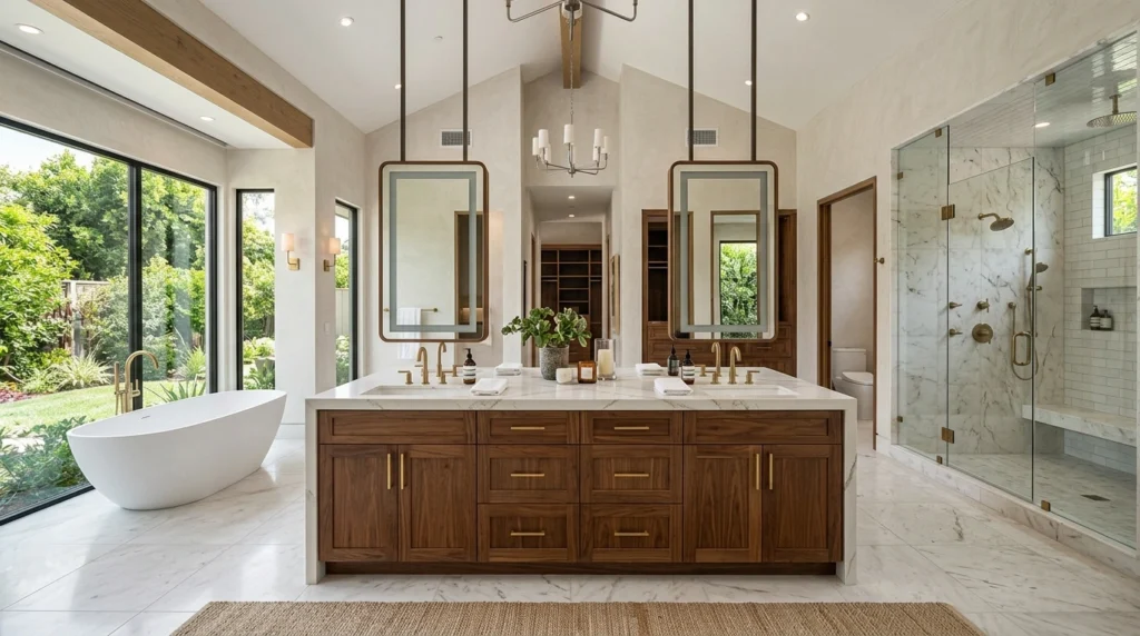 14. The Back-to-Back Island Vanity