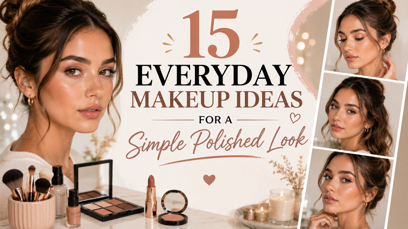 15 Everyday Makeup Ideas for a Simple, Polished Look
