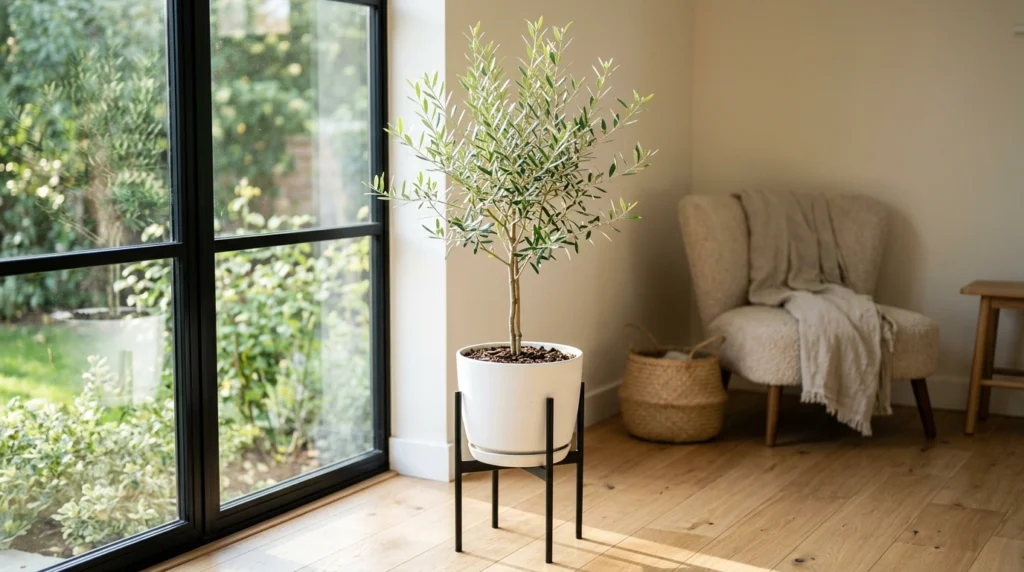 15. Tall, Airy Greenery on Slender Stands