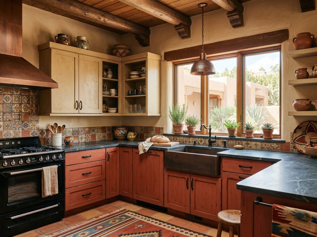 15. Terracotta Clay and Sandy Beige