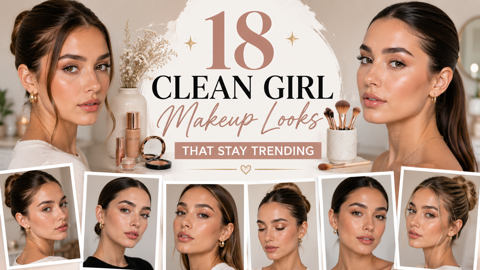 18 Clean Girl Makeup Looks That Stay Trending
