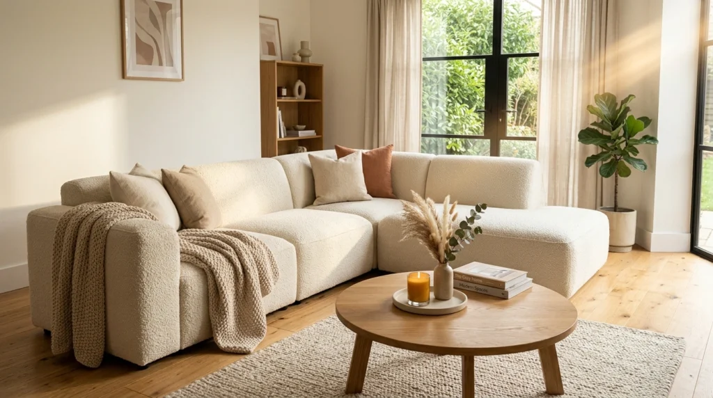 1. Low-Profile Modern Sofas
