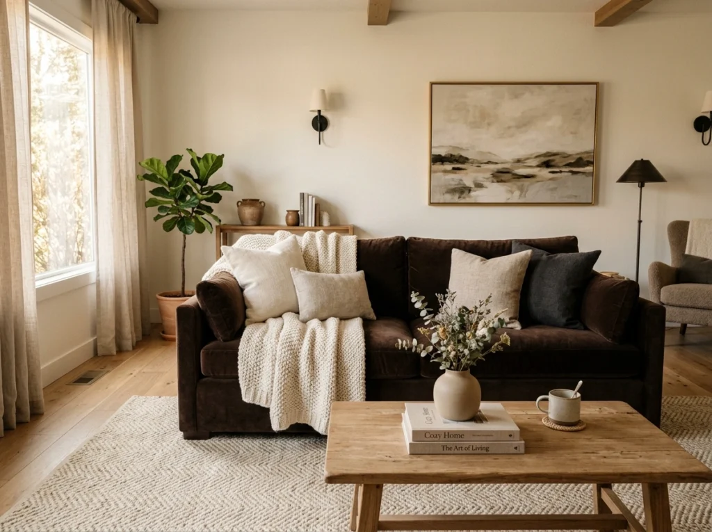 1. The Chocolate Velvet Focal Point