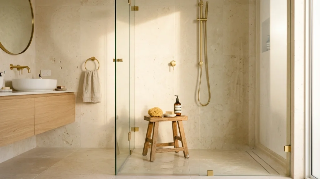 1. Frameless Glass Shower Enclosures to Open Up Your Space