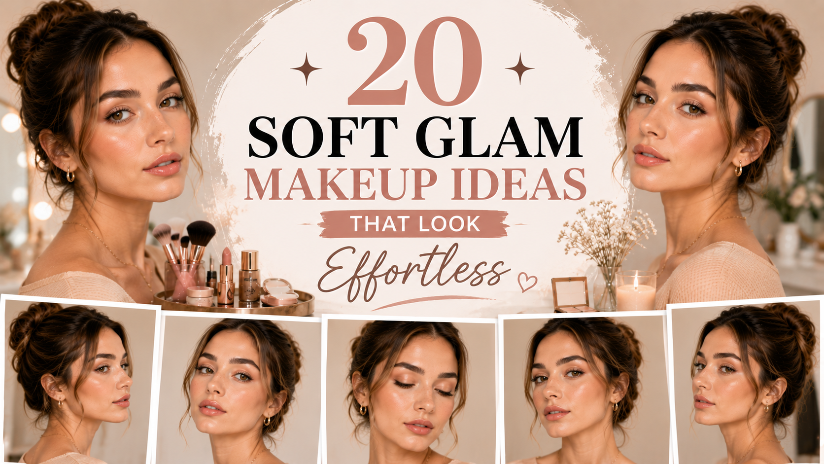 20 Soft Glam Makeup Ideas That Look Effortless
