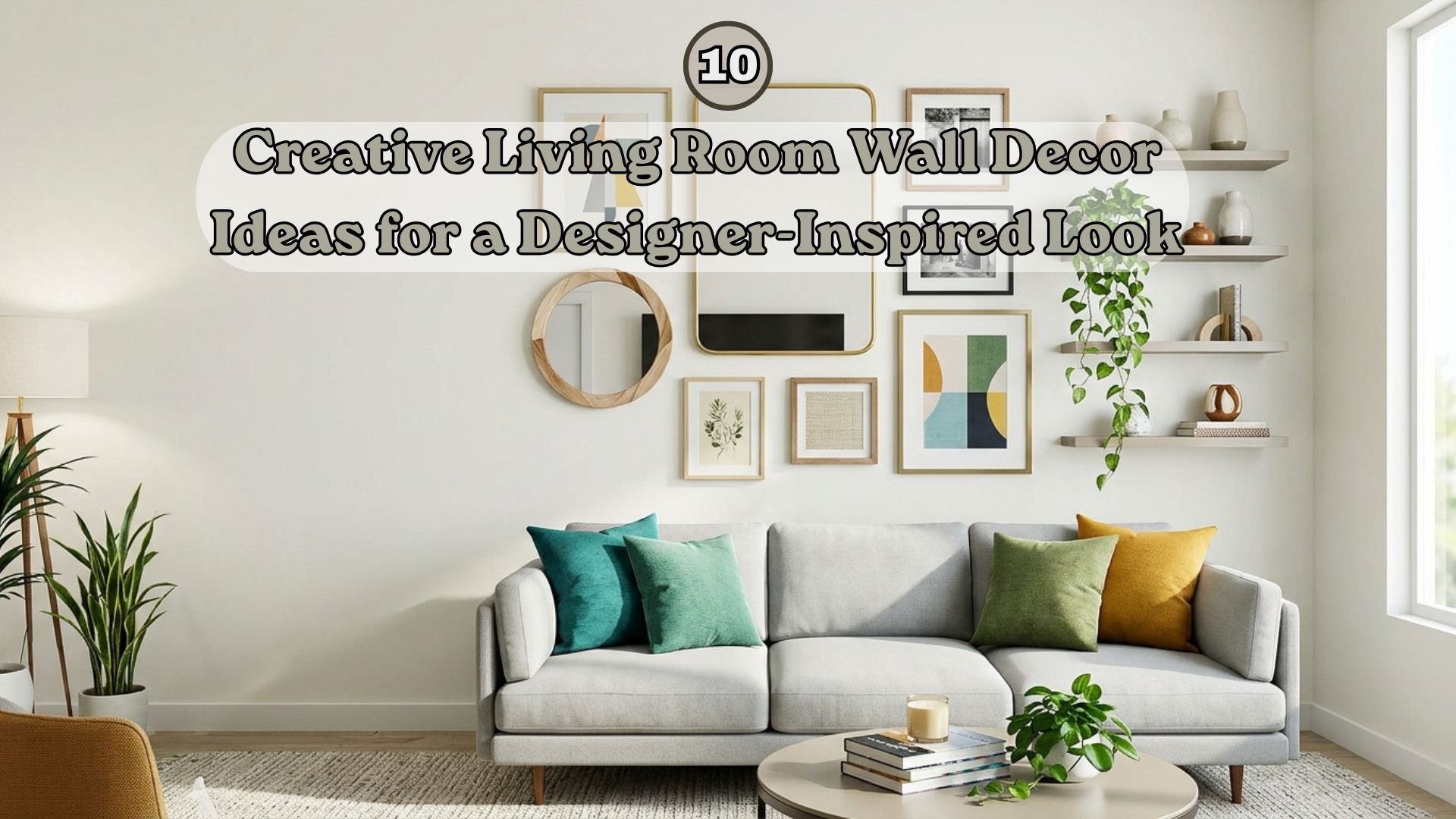 Creative Living Room Wall Decor Ideas for a Designer-Inspired Look