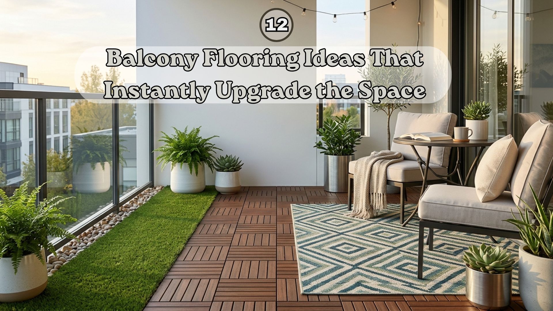 Balcony Flooring Ideas That Instantly Upgrade the Space
