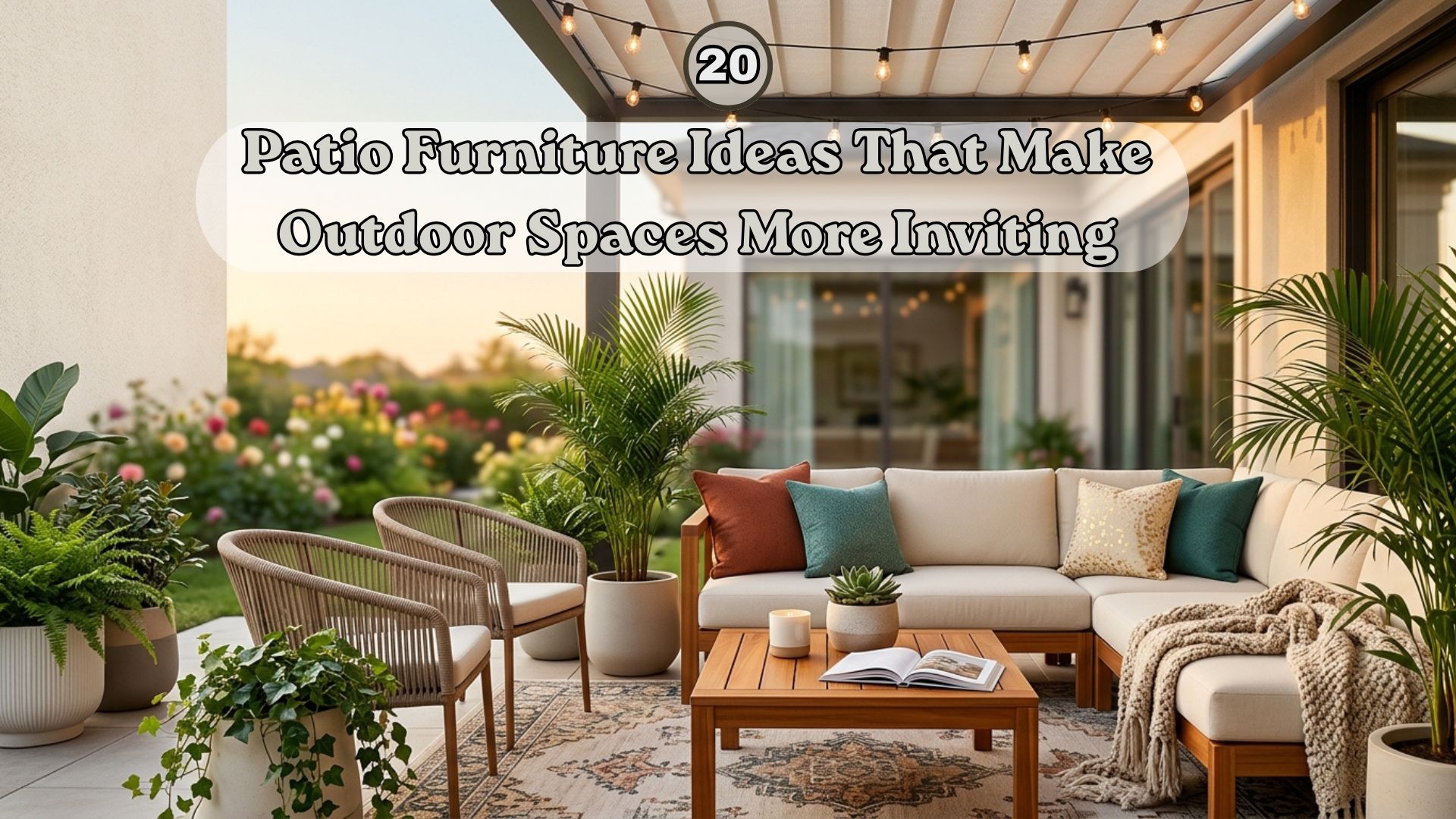 Patio Furniture Ideas That Make Outdoor Spaces More Inviting