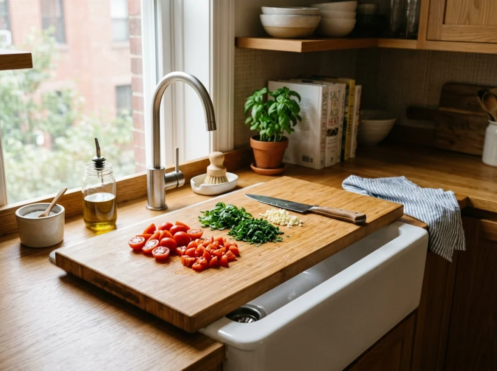 2. Over-the-Sink Cutting Boards for Extra Prep Area