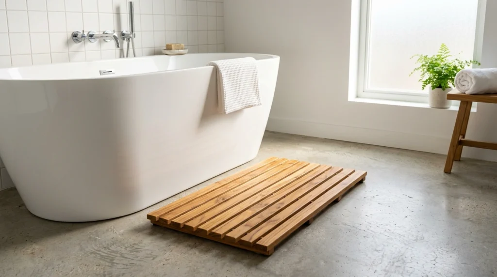 3. Textured Waffle-Weave Cotton Towels