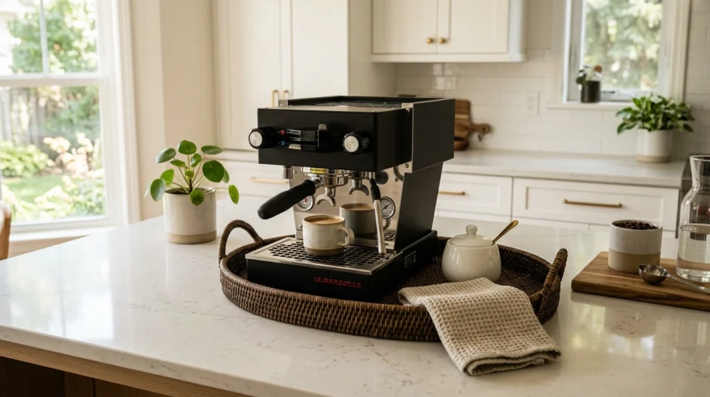 4. The Dedicated Countertop Coffee Station Tray