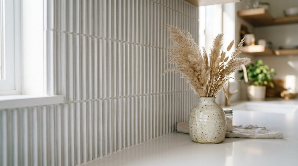 05. Fluted and Ribbed White Ceramic