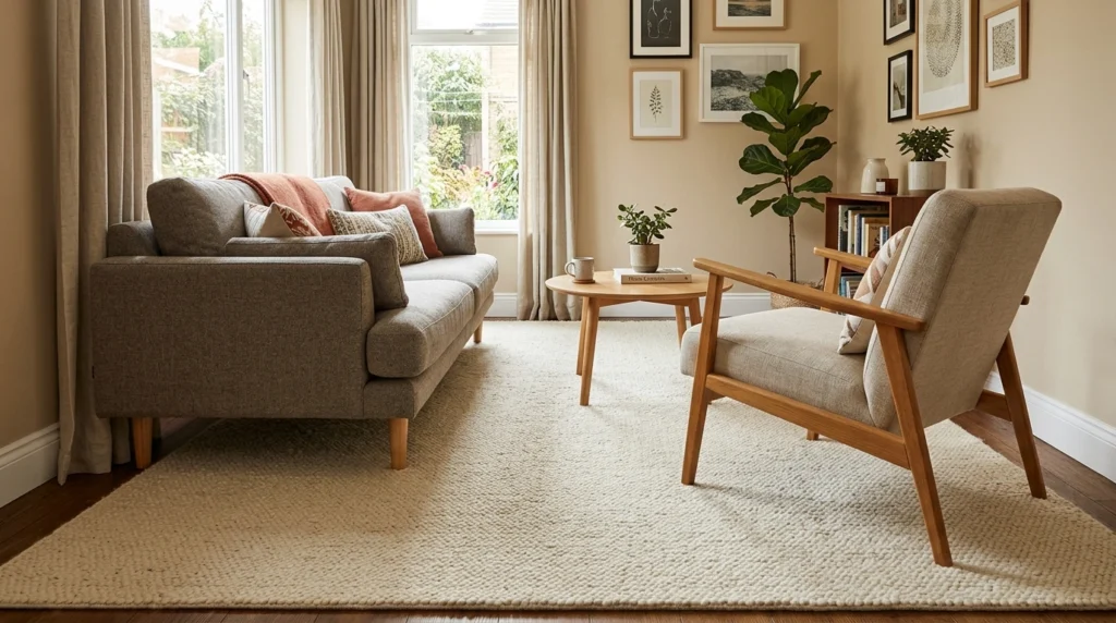 7. The "One Large Rug" Strategy
