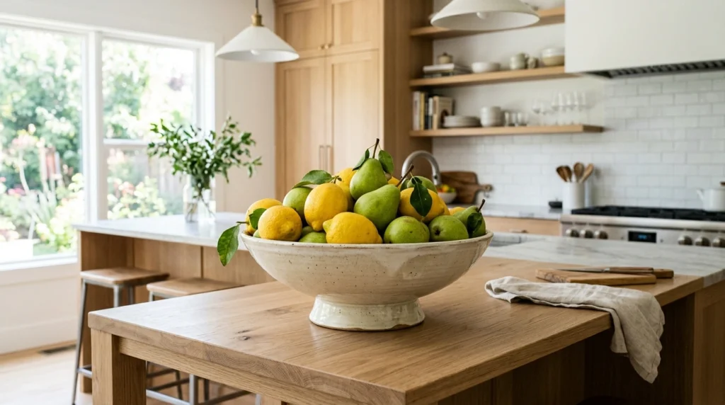 7. The Statement Kitchen Island Fruit Bowl