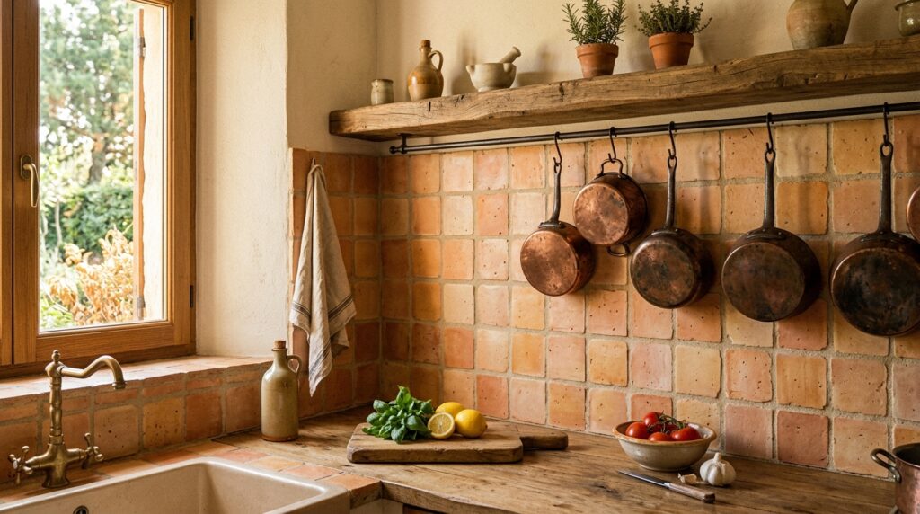 08. Handcrafted Spanish Cotto Squares