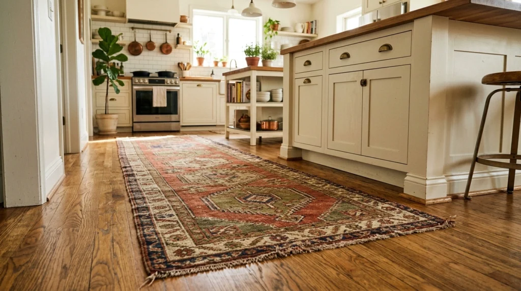 8. The Vintage-Inspired Floor Runner Rug