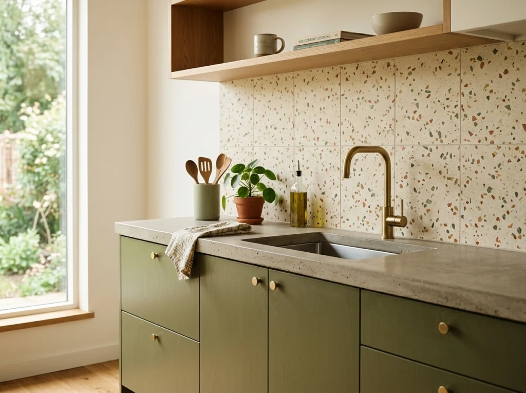 9. Terrazzo Tiles for Playful, Mid-Century Texture
