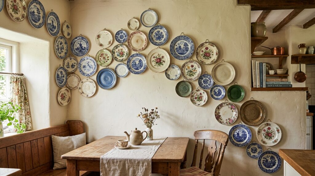 Vintage Plate Hanging Collections