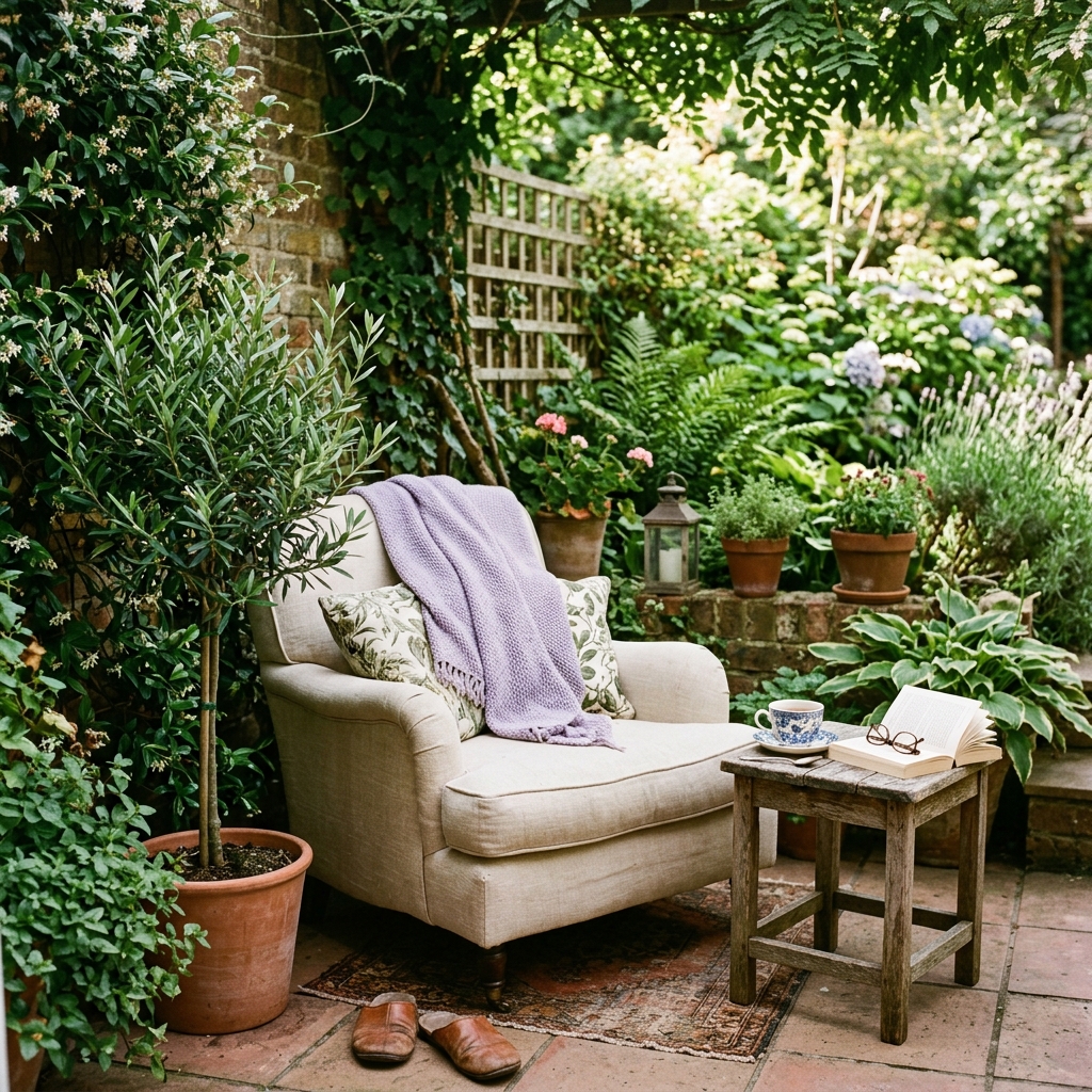 A Tucked-Away Reading Nook Chair