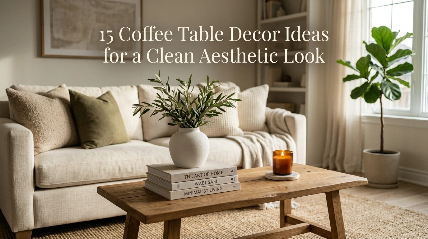 Coffee Table Decor Ideas