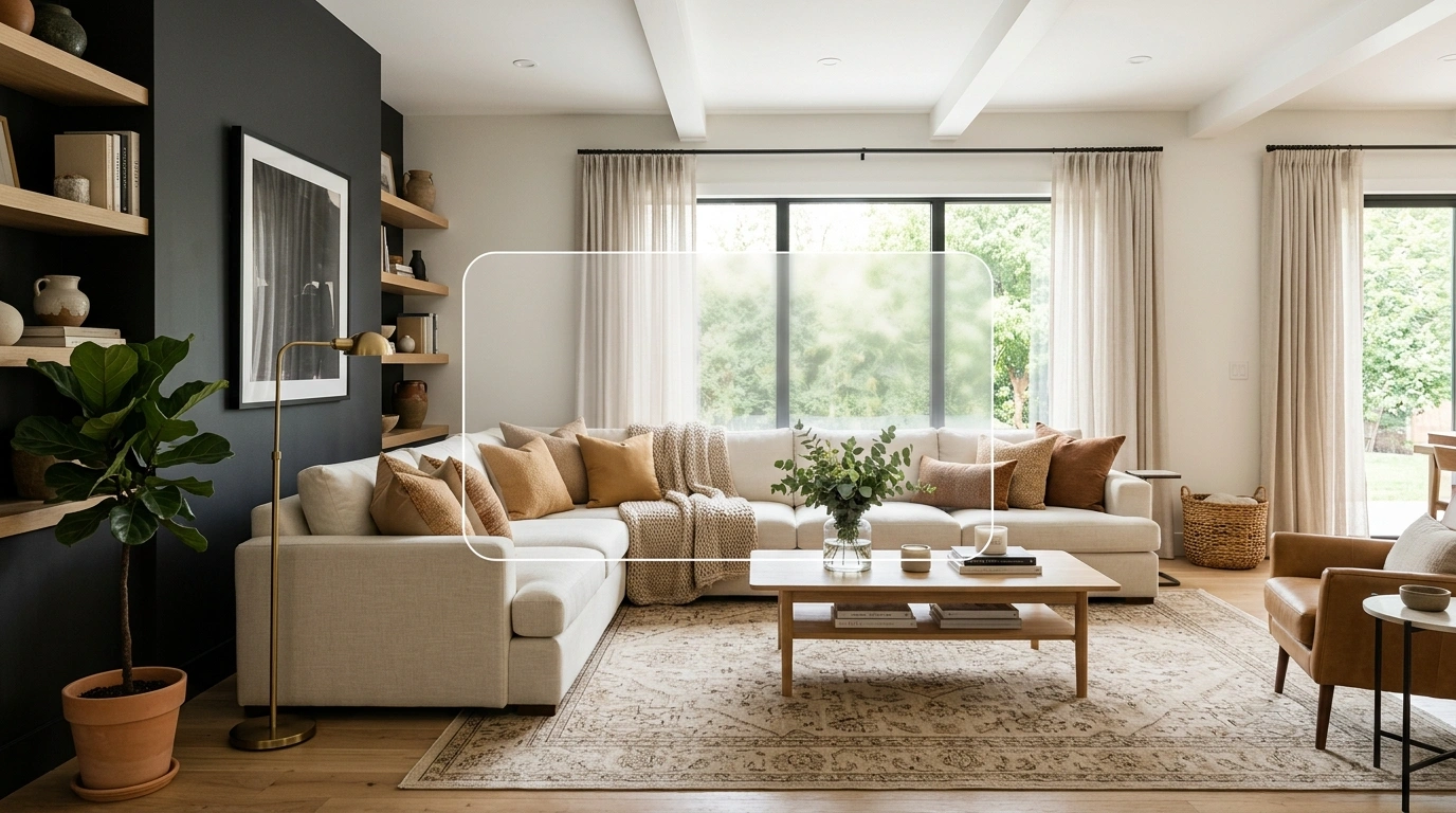 Black Living Room Ideas