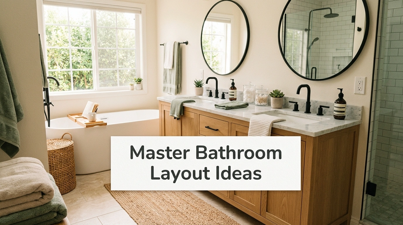 Master Bathroom Layout
