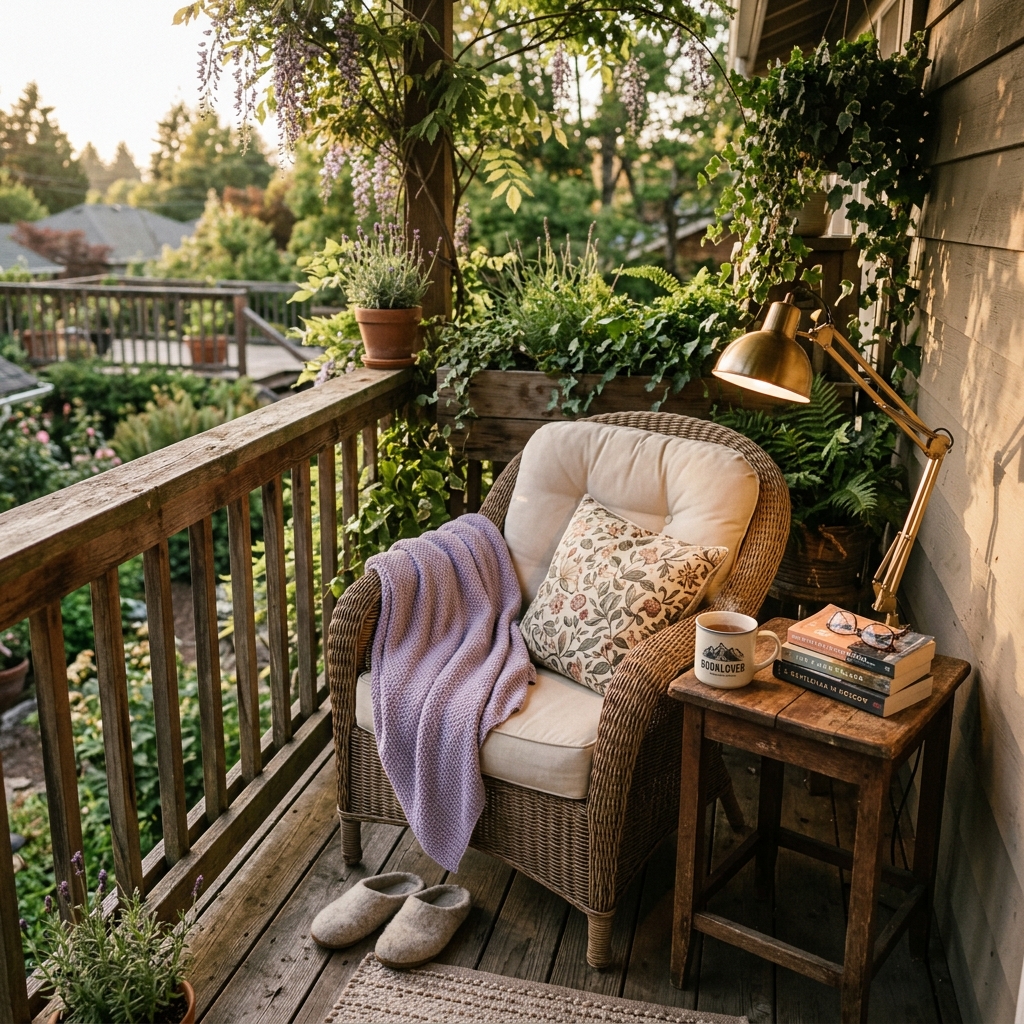 A Tucked-Away Reading Nook