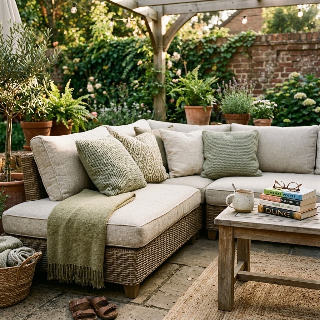 A Deep-Seated Sofa That Invites You to Linger