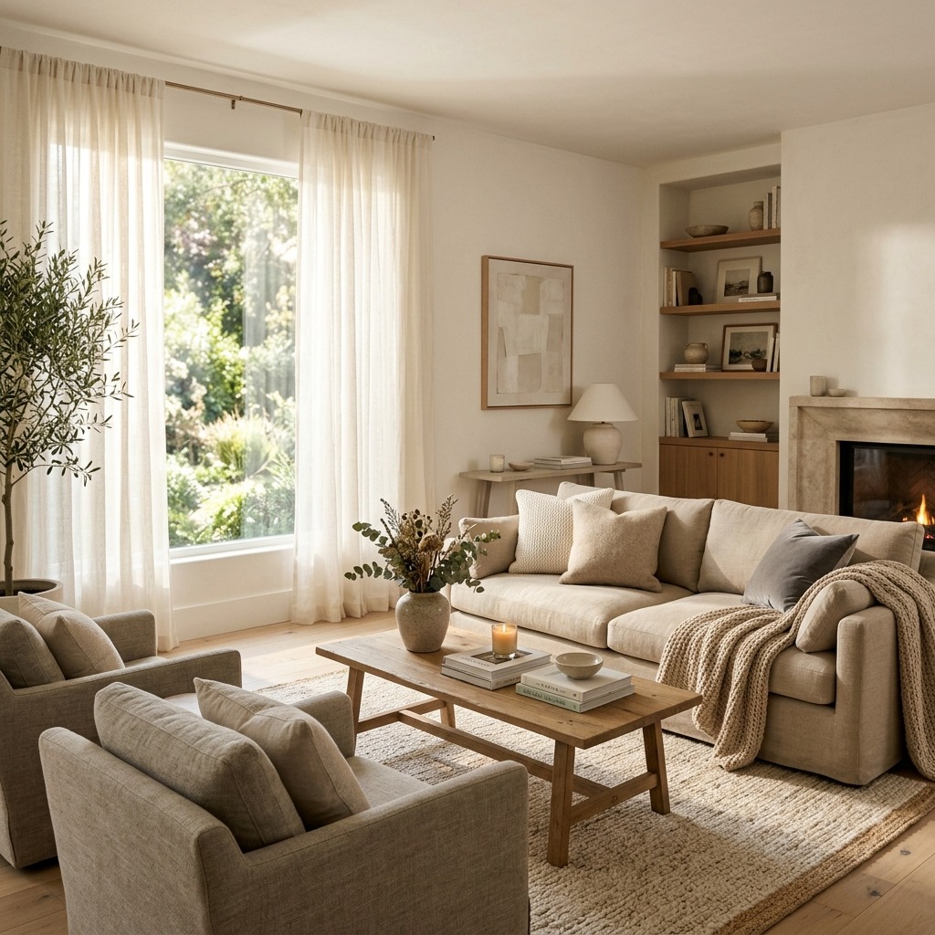 Keep Window Treatments Light