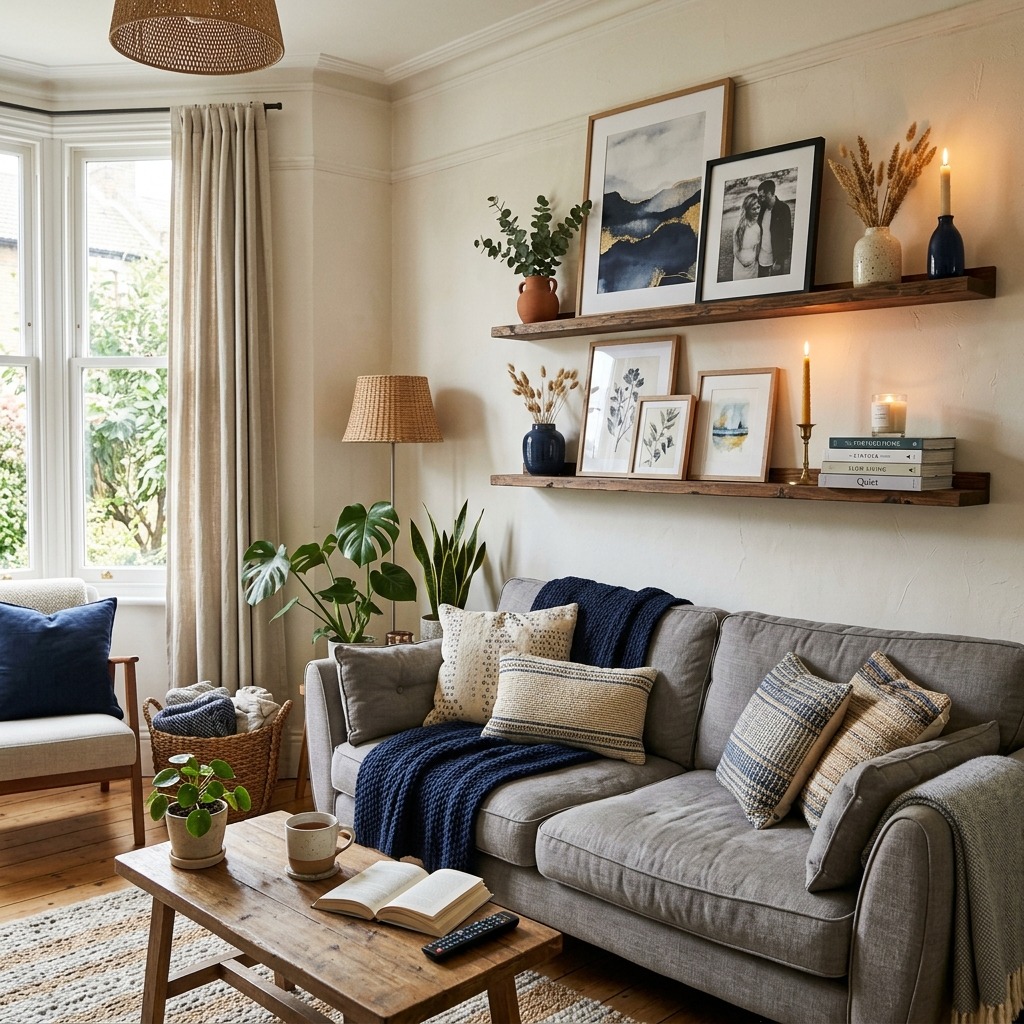 Install Picture Ledges for Flexible Styling
