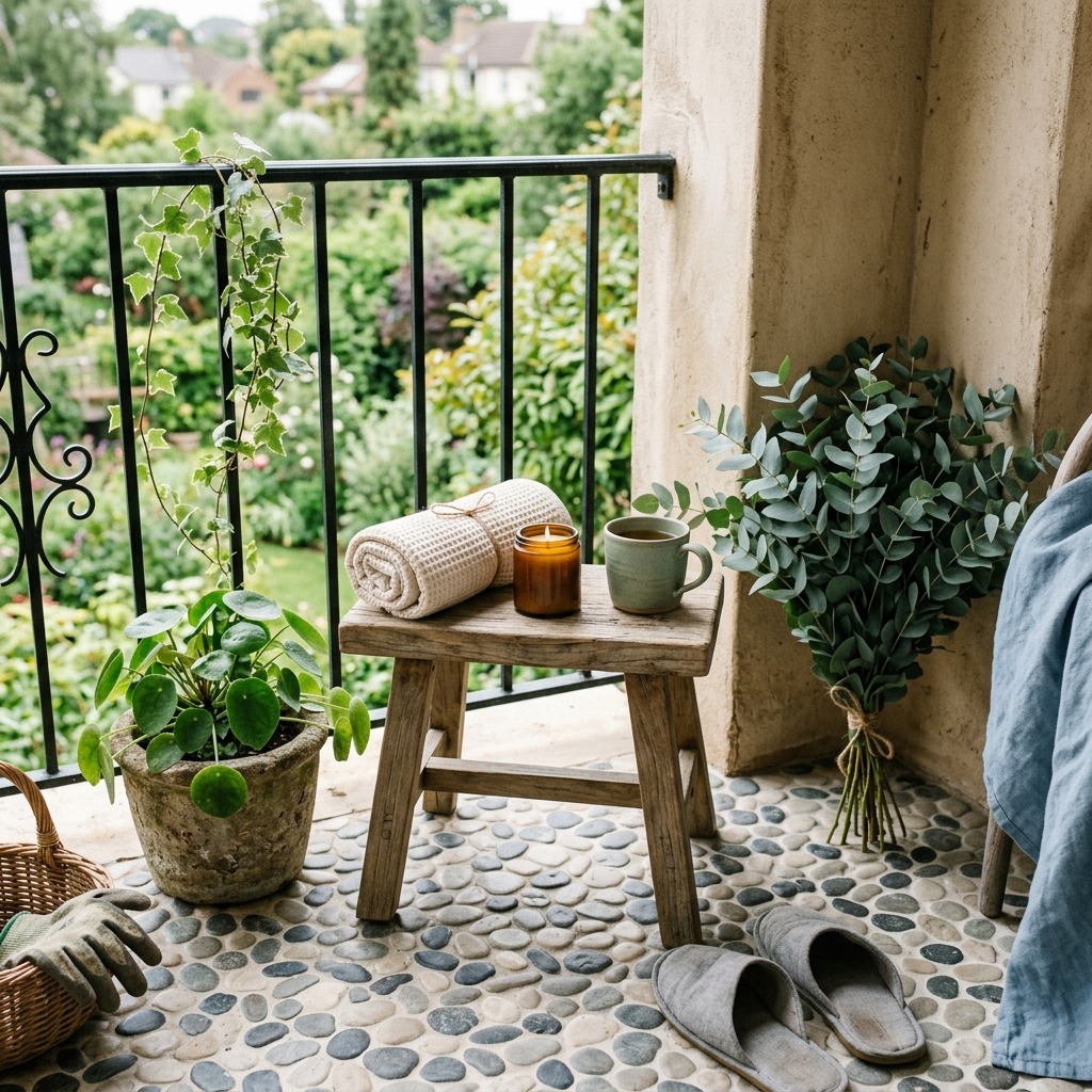 Pebble Flooring for a Spa-Like Escape