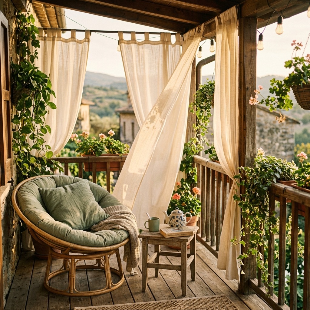 Soft Outdoor Curtains for Movement and Privacy