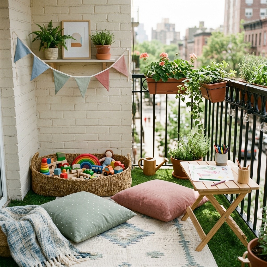 A Soft Grass Play Corner the Kids Will Love