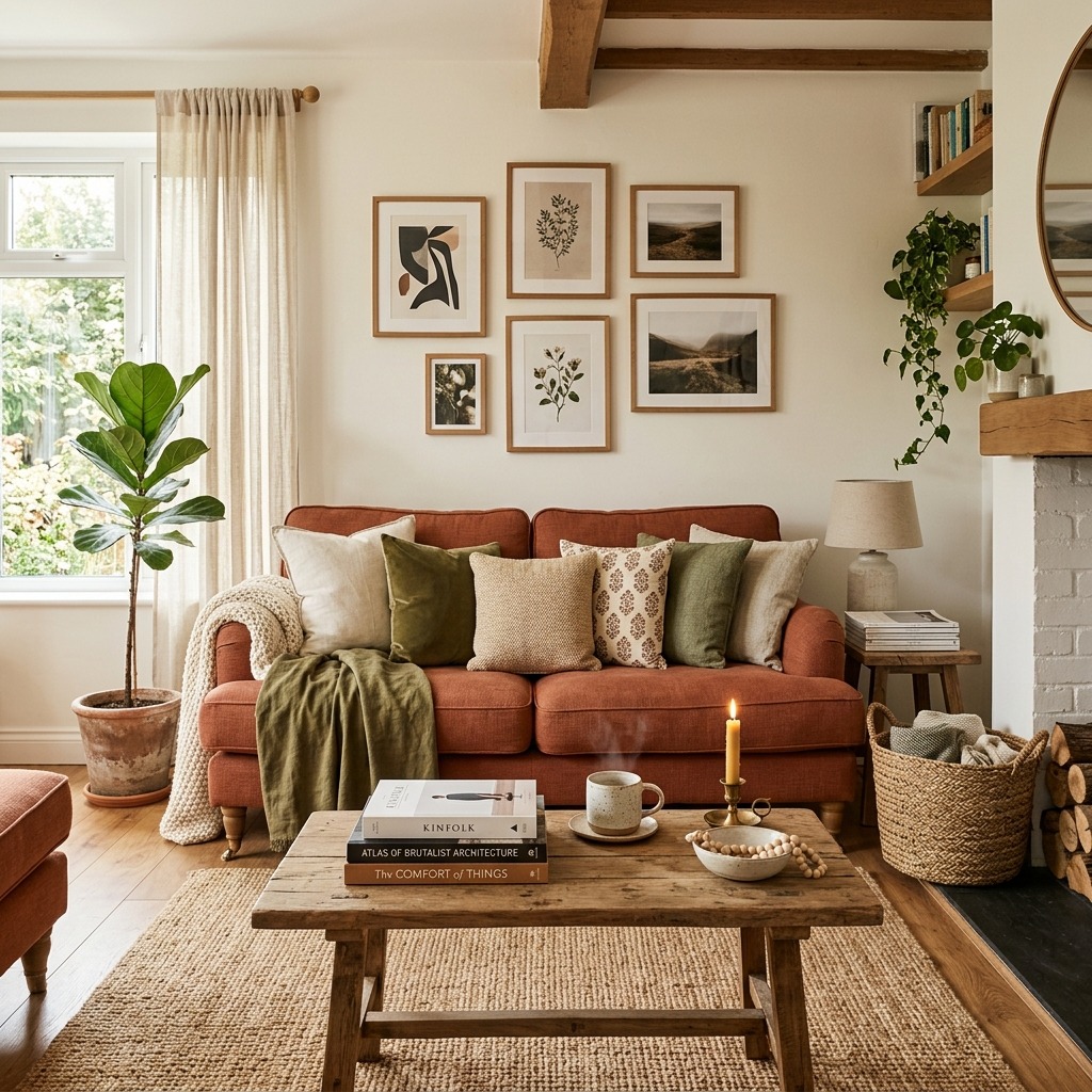 Make a Statement with a Terracotta Accent Sofa