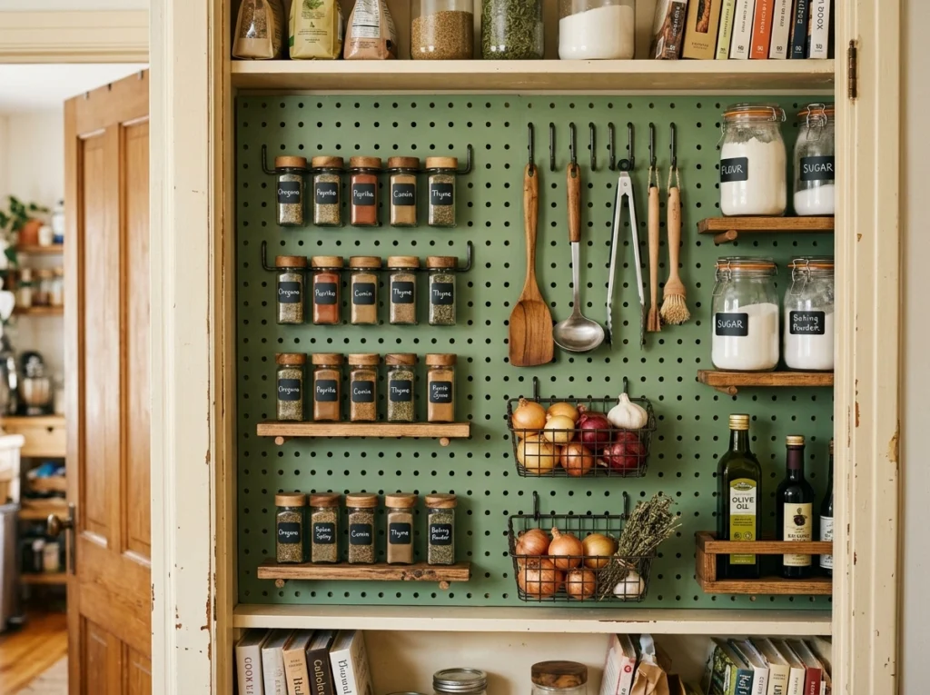 11. The Modular Pegboard Back-Wall Customizer