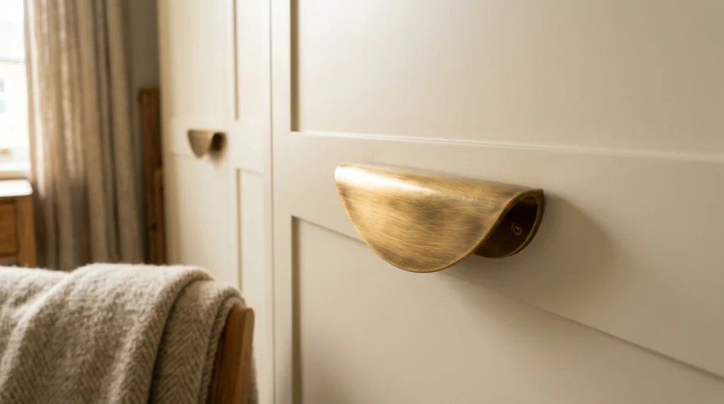 13. Brass Hardware & Statement Handles
