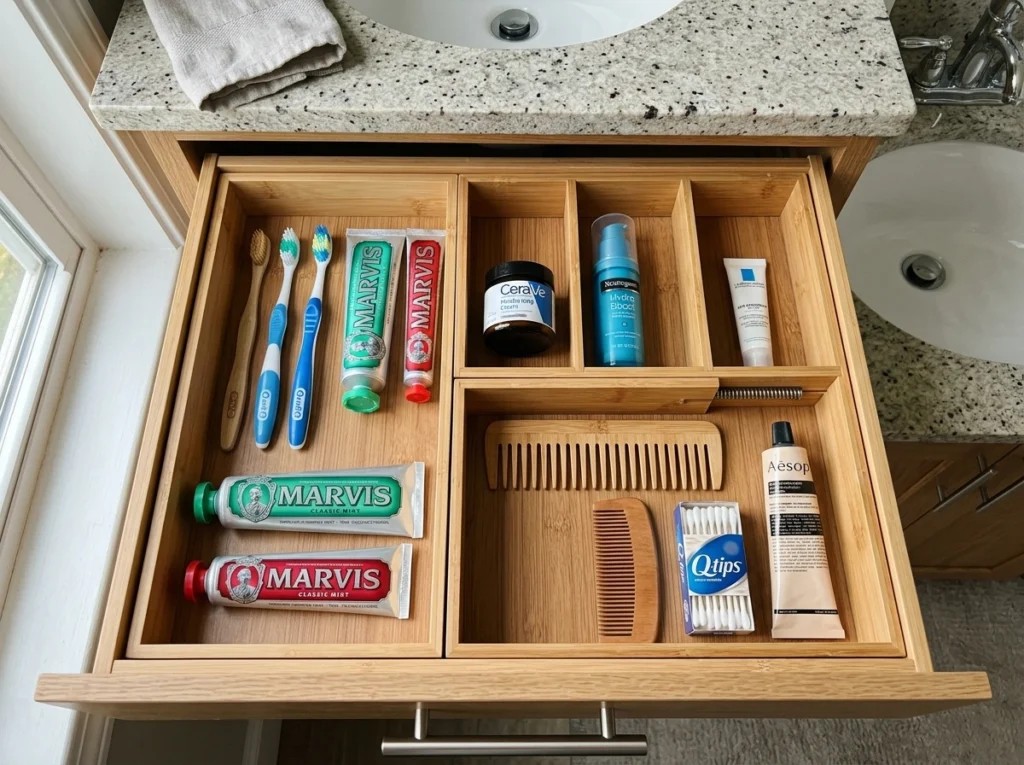 13. Expandable Bamboo Drawer Dividers