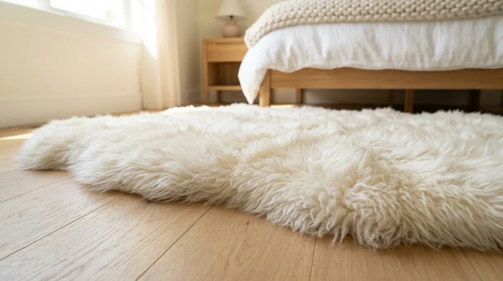 13. Fluffy Shag Rugs