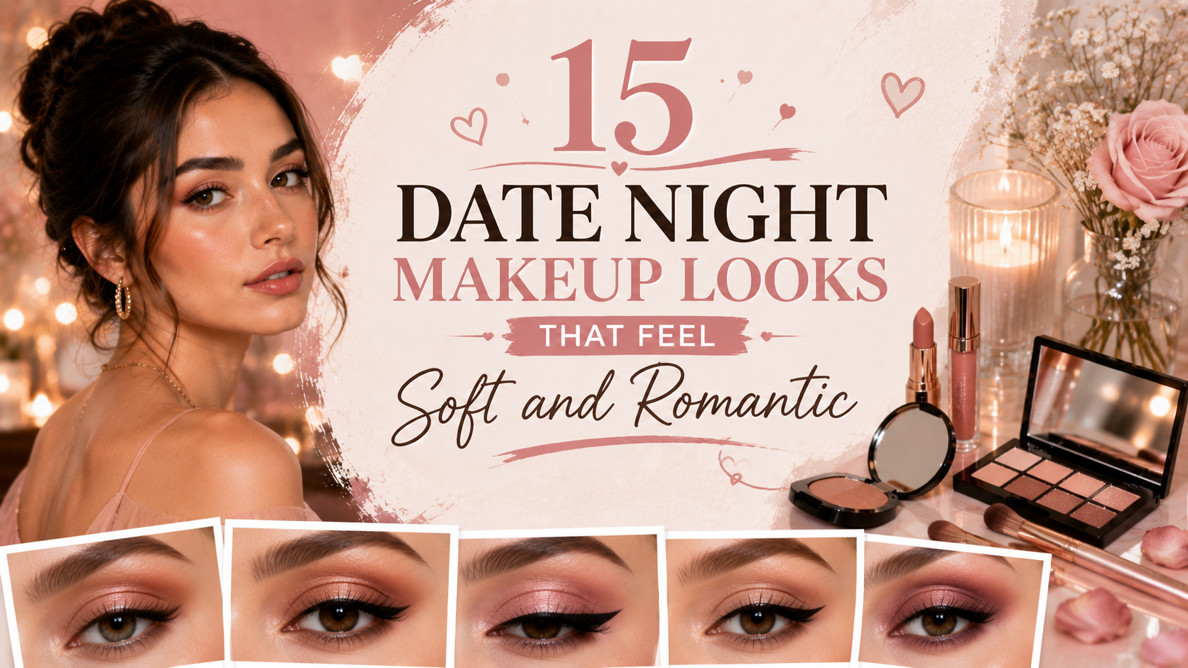 15 Date Night Makeup Looks That Feel Soft and Romantic