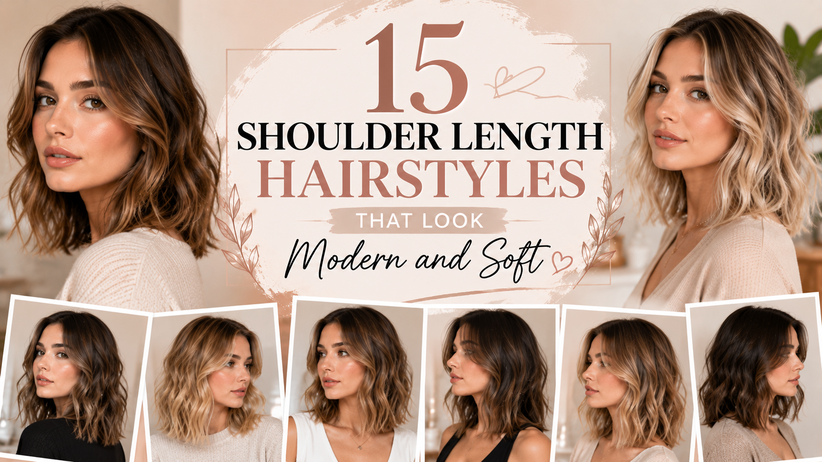 15 Shoulder Length Hairstyles That Look Modern and Soft