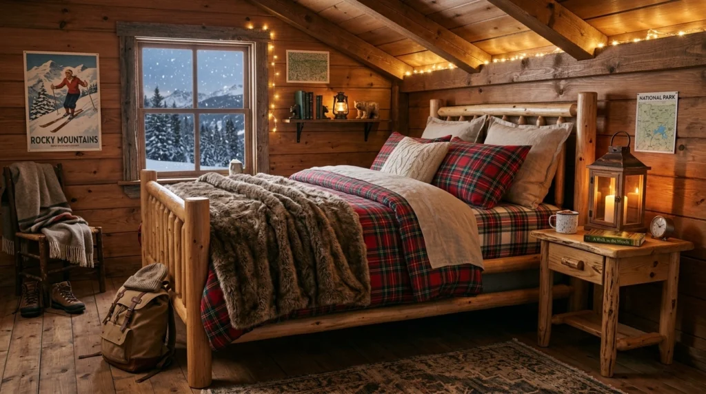 15. Cozy Mountain Cabin Retreat