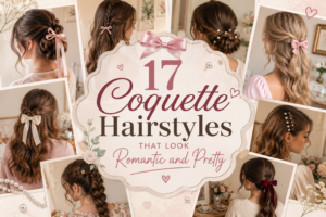 17 Coquette Hairstyles That Look Romantic and Pretty