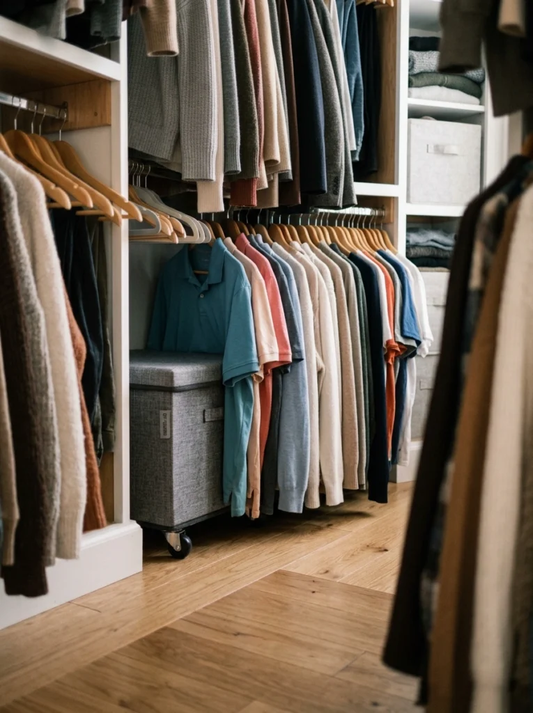 17. The Behind-the-Clothes Storage Boxes