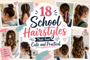 18 School Hairstyles That Feel Cute and Practical