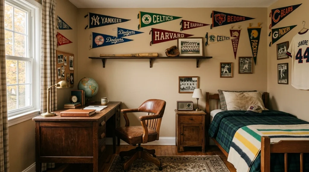 18. Sporty Retro Clubhouse