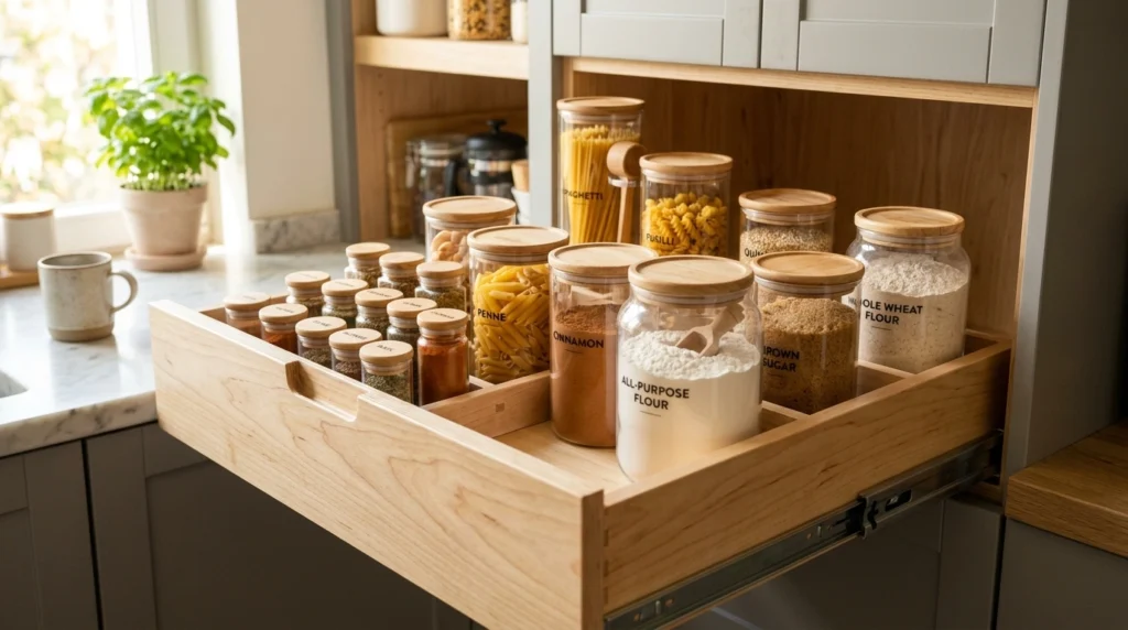 1. The Gliding Pull-Out Drawer Conversion