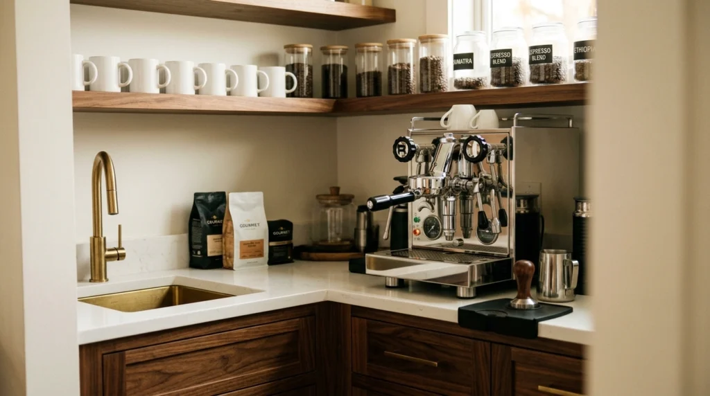 1. The Morning Coffee Station and Espresso Bar