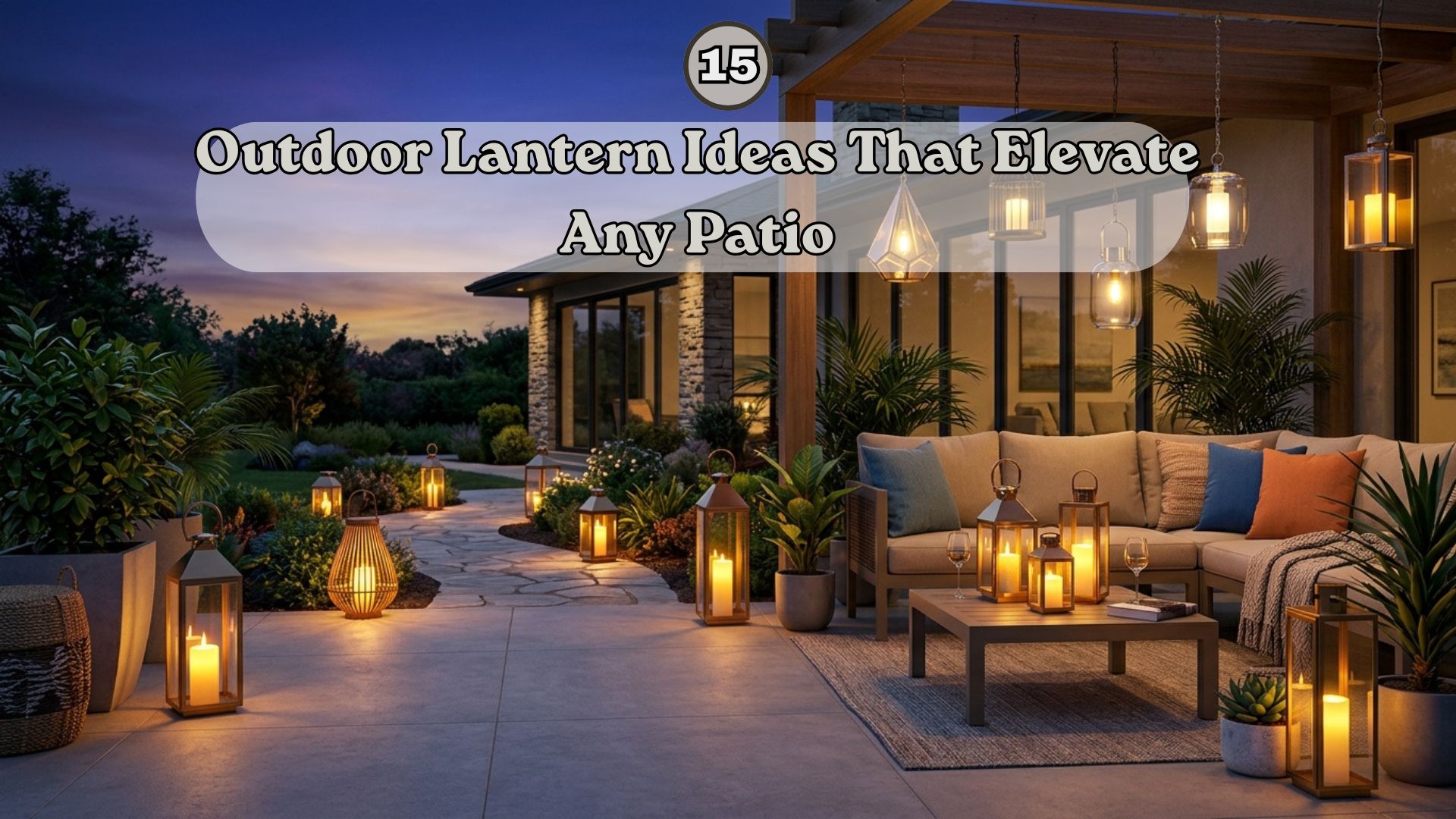 Outdoor Lantern Ideas That Elevate Any Patio